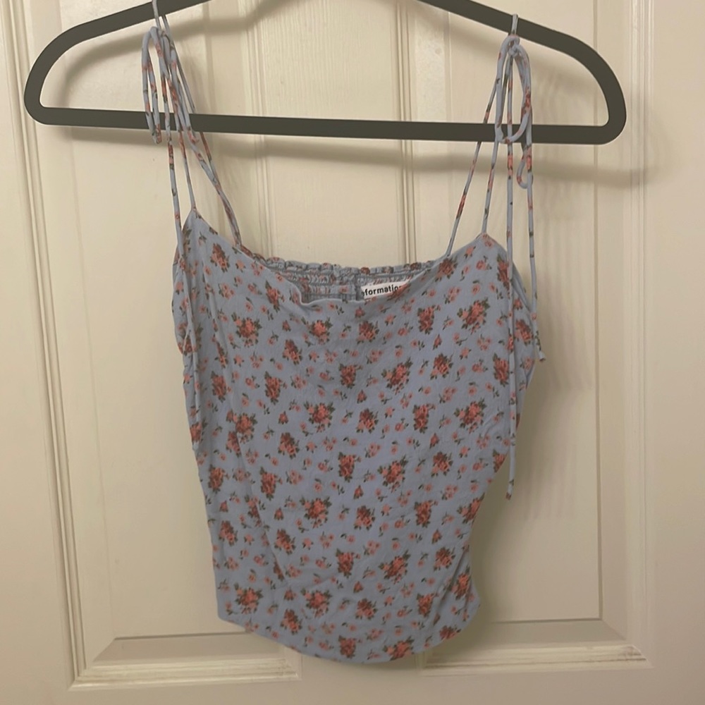 Floral Reformation Top